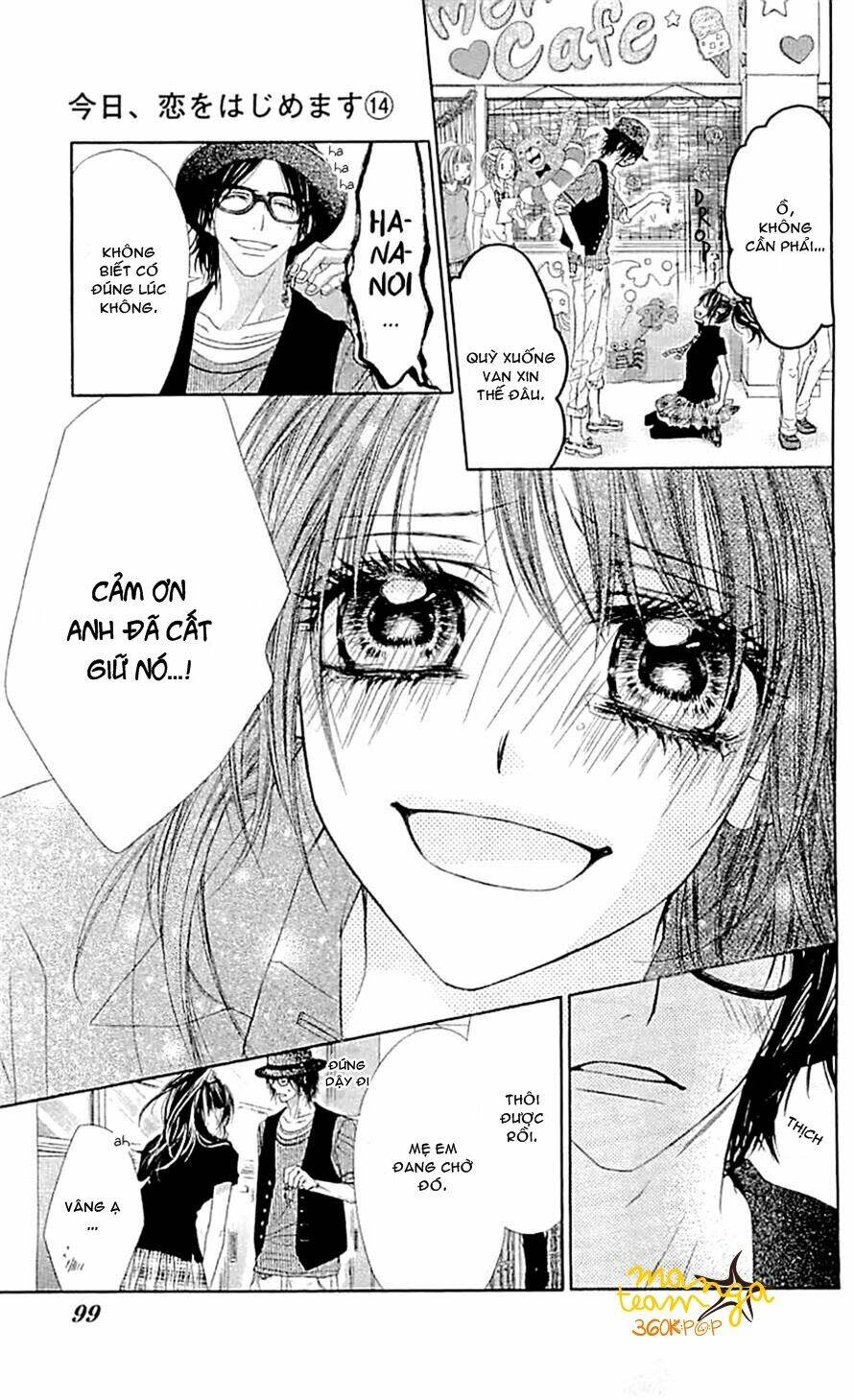 Kyou, Koi Wo Hajimemasu - Mộng Mơ Đầu Đời Chapter 90 - Trang 2