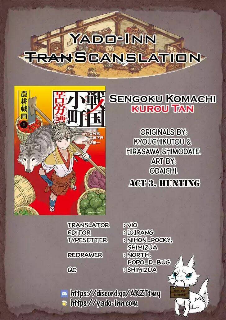 sengoku komachi kurou tan! chapter 3: Đi săn - Trang 2