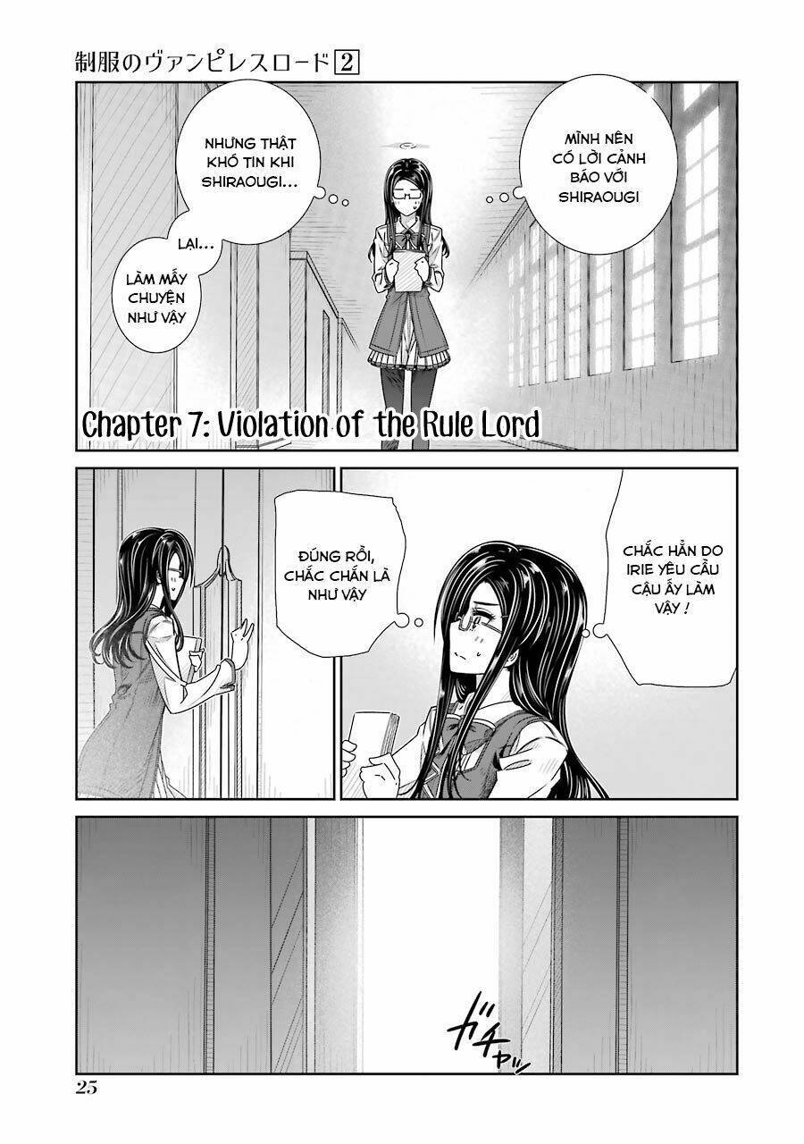 Seifuku No Vampiress Lord Chapter 7 - Next Chapter 8