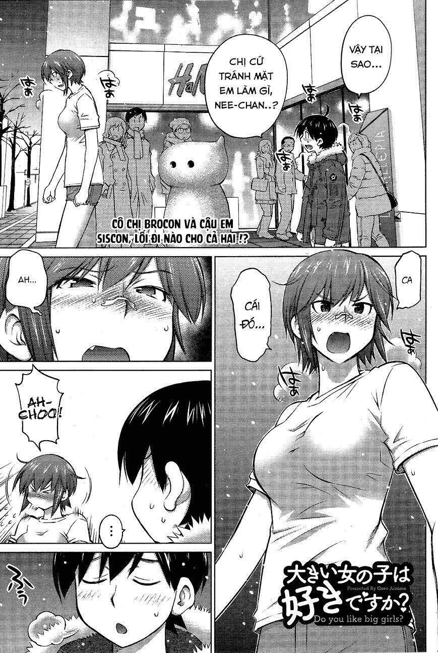 ookii onnanoko wa daisuki desu ka chapter 16 - Trang 2