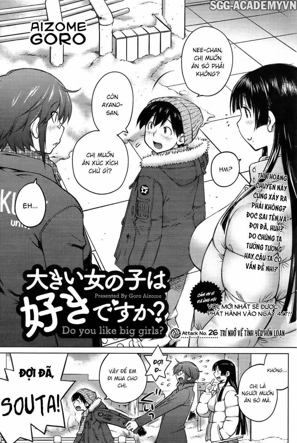 ookii onnanoko wa daisuki desu ka chapter 26 - Trang 2