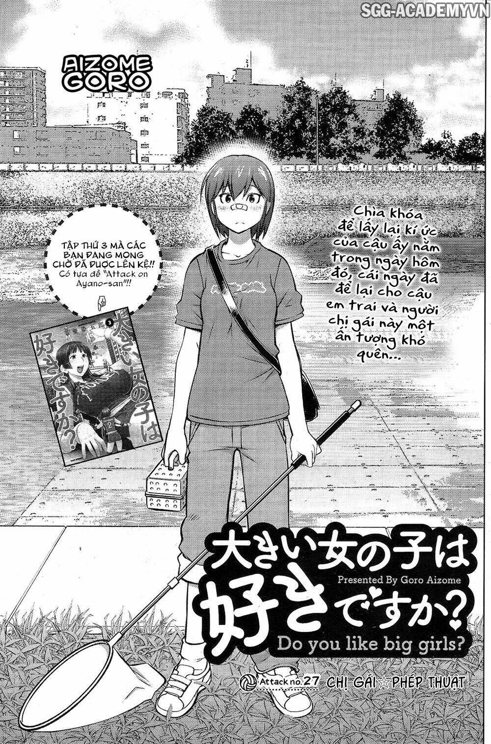 ookii onnanoko wa daisuki desu ka chapter 27 - Trang 2