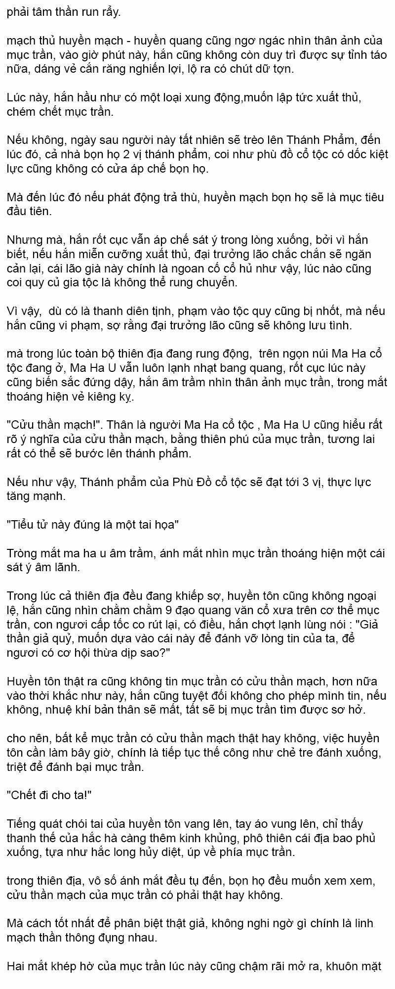 Đại chúa tể truyện chữ (bản dịch) Chapter 1428 - Trang 2