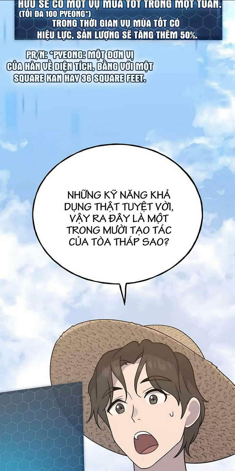 làm nông dân trong tòa tháp thử thách chương 30 - Next Chapter 30