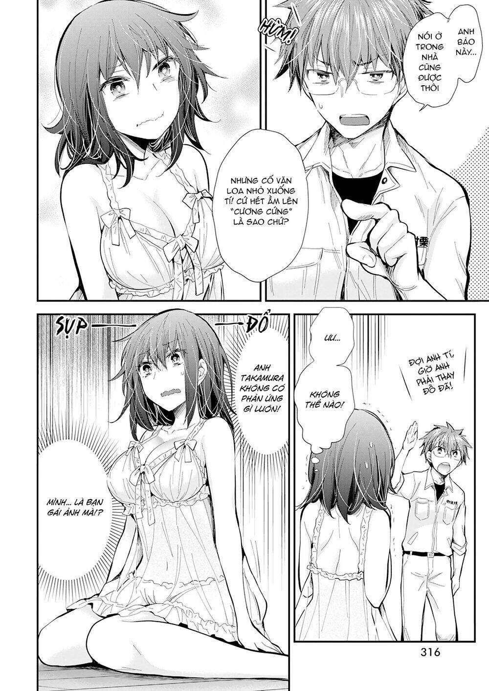 henjo - hen na joshi kousei amaguri chiko chapter 104 - Trang 2