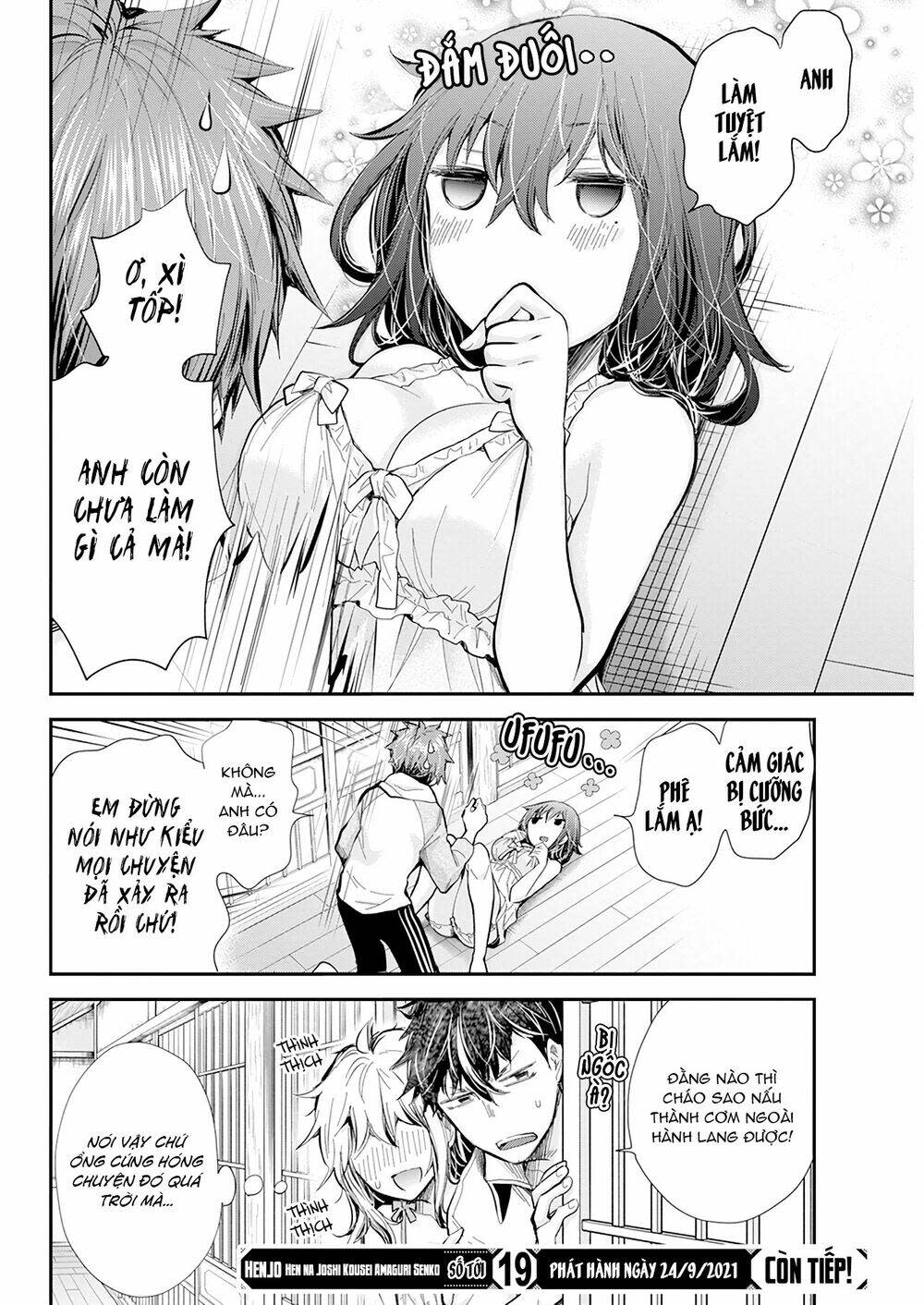 henjo - hen na joshi kousei amaguri chiko chapter 104 - Trang 2