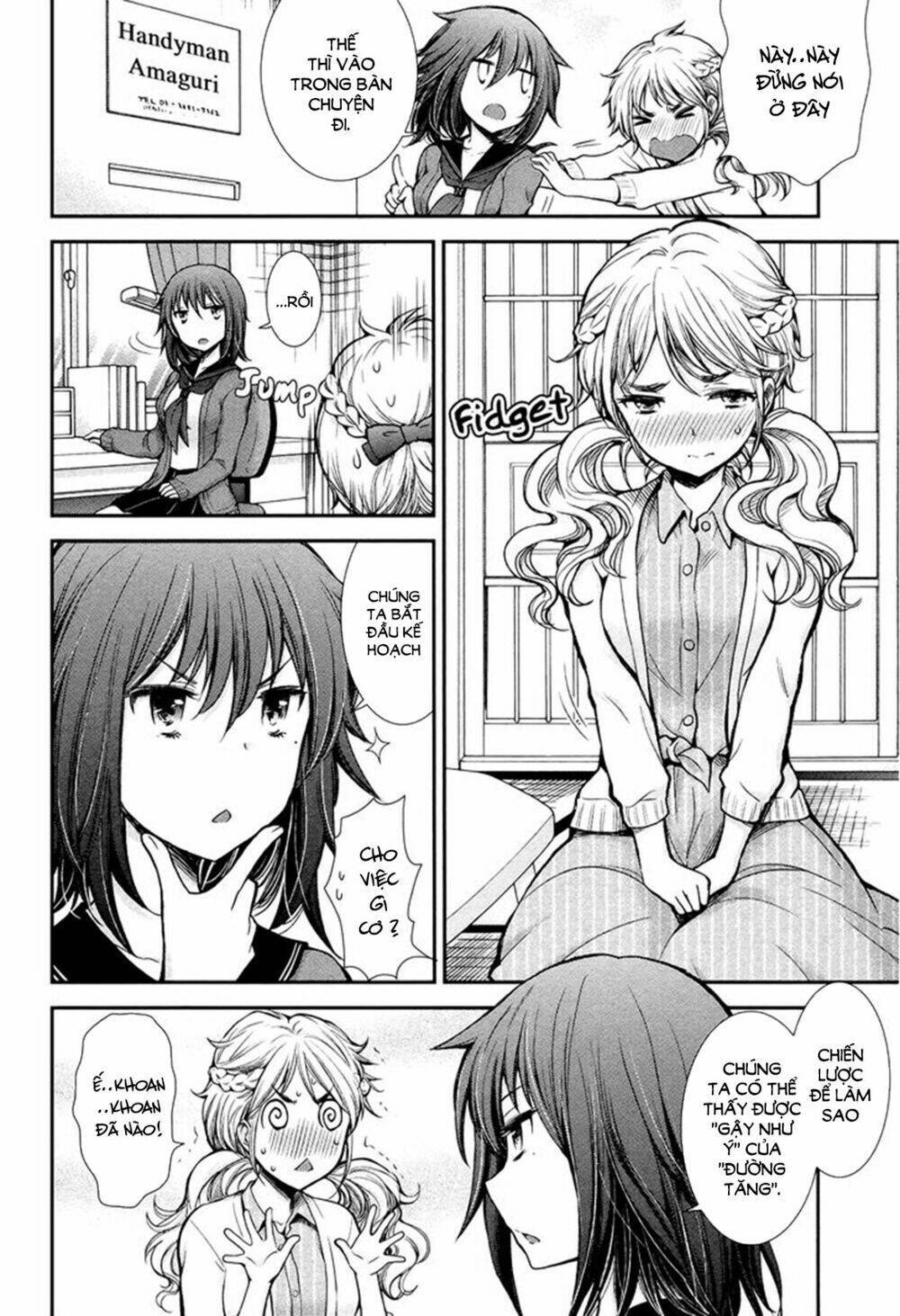 henjo - hen na joshi kousei amaguri chiko chapter 12 - Next chapter 13