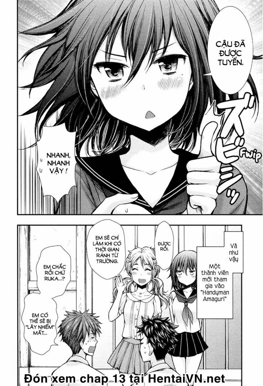 henjo - hen na joshi kousei amaguri chiko chapter 12 - Next chapter 13