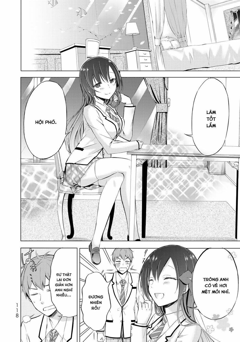 Seito Kaichou Wa Bed No Ue De Subete O Hodoku Chapter 4 - Trang 2