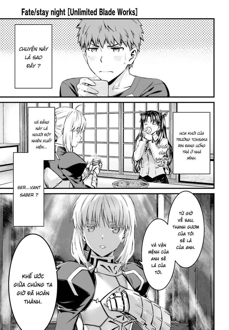 fate/stay night: unlimited blade works chapter 3 - Next Chapter 4