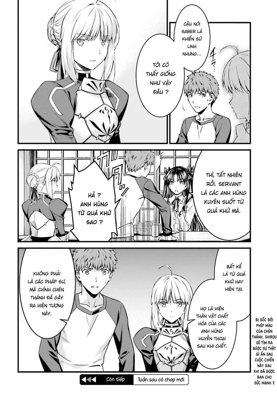 fate/stay night: unlimited blade works chapter 3 - Next Chapter 4