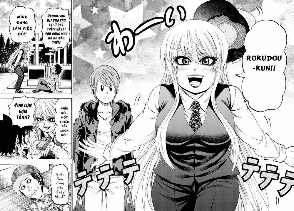 rokudou no onna-tachi chapter 91: vệ sĩ của jin - Next chapter 92: hàm răng hăm doạ