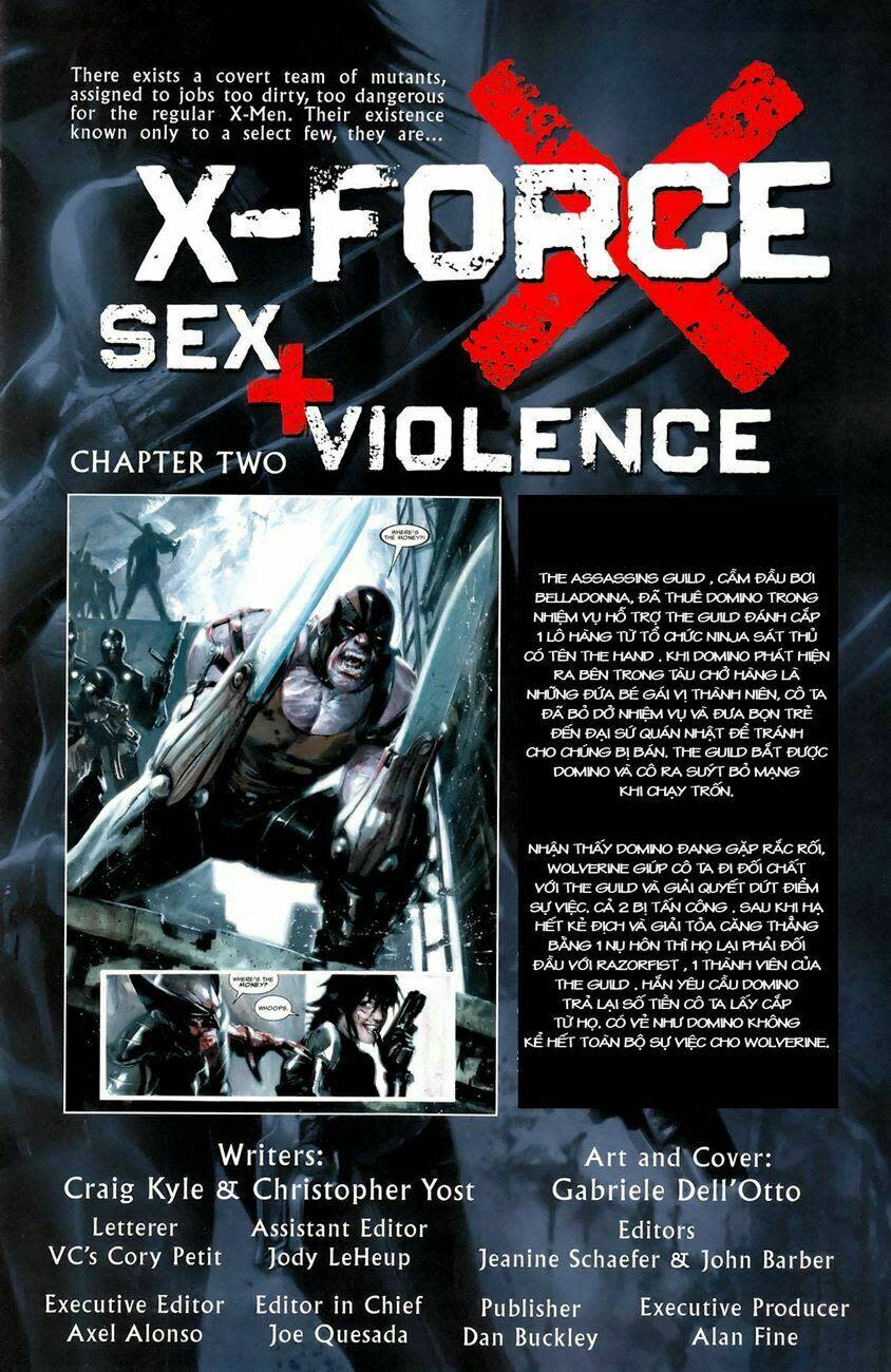 X-Force Sex And Violence Chapter 2 - Trang 2