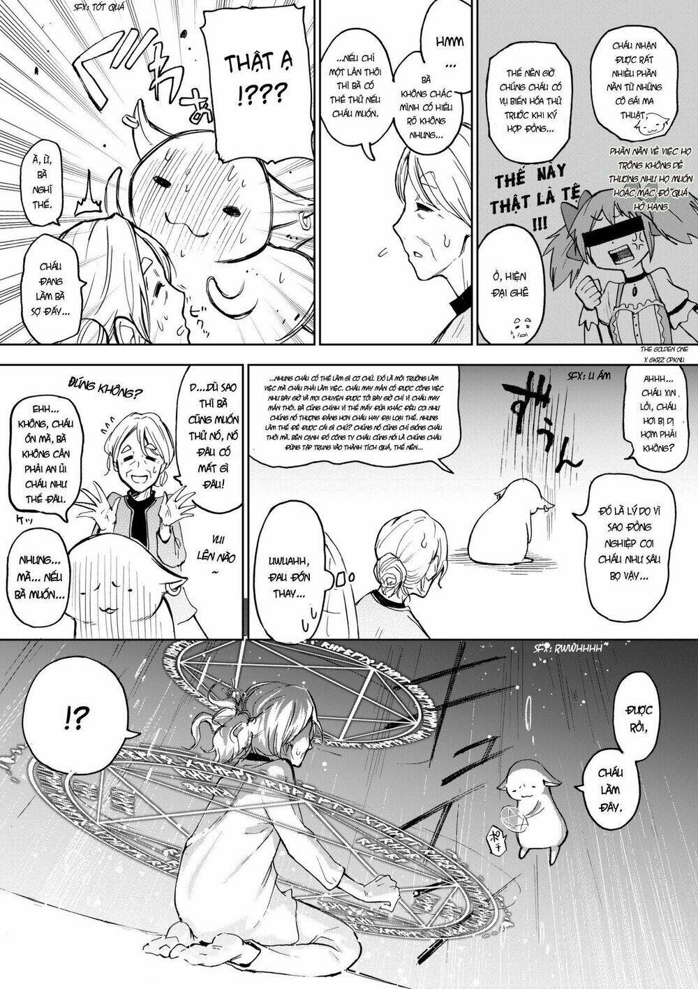 Khi Bà Làm Magical Girl Chapter 1 - Trang 2