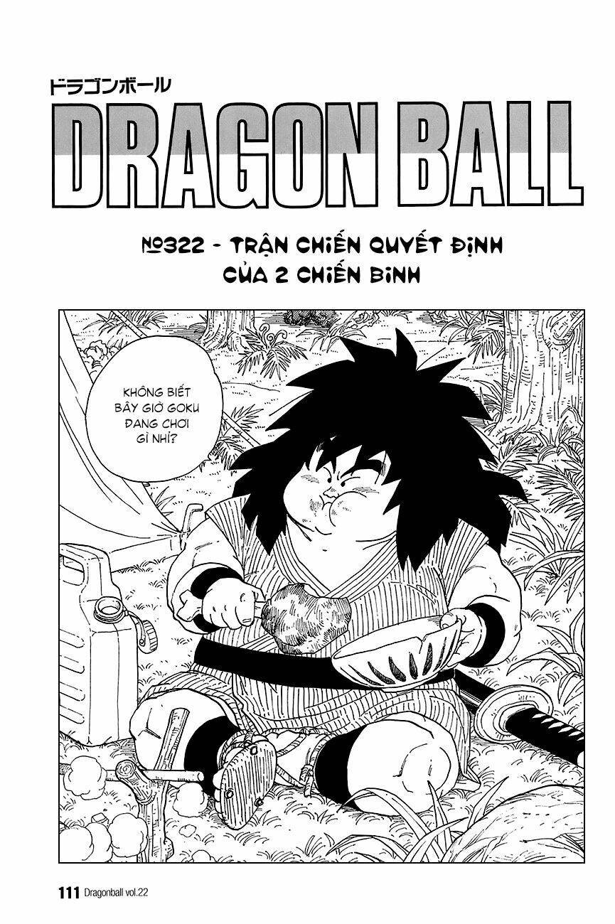 Dragon Ball - Bảy Viên Ngọc Rồng Chapter 322 - Next Chapter 323