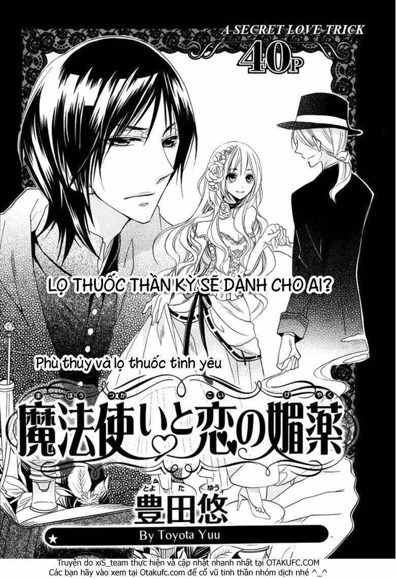 Mahou Tsukai to Koi no Biyaku Chapter 1: One shot - Trang 2