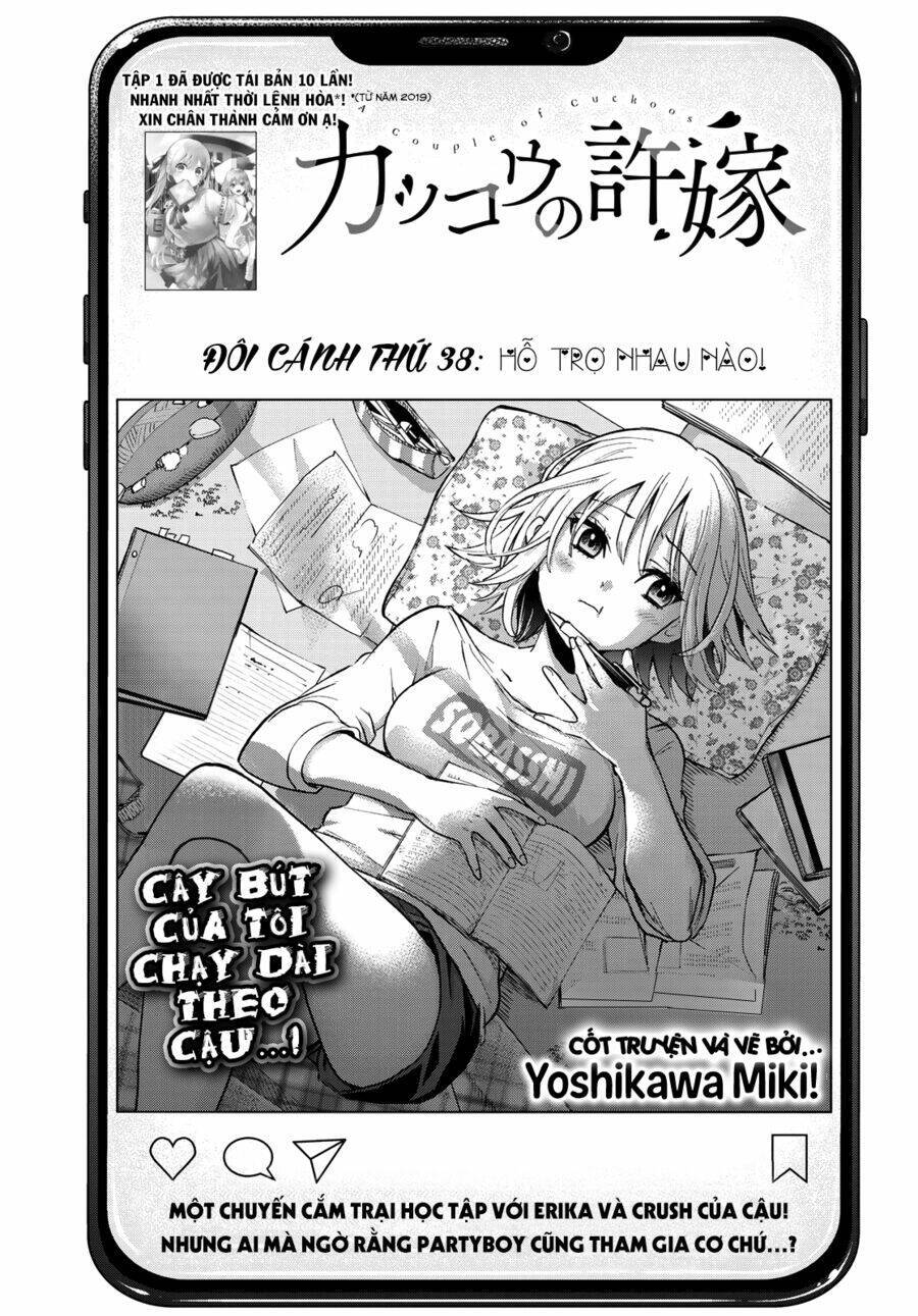 kakkou no iinazuke chapter 38: hỗ trợ nhau nào! - Next Chapter 38