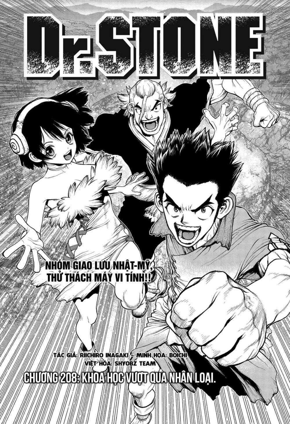 dr.stone - hồi sinh thế giới chapter 208 - Trang 2