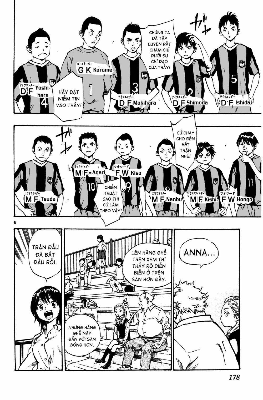 be blues! - ao ni nare chapter 37: Đừng sợ! - Next chapter 38: may mắn