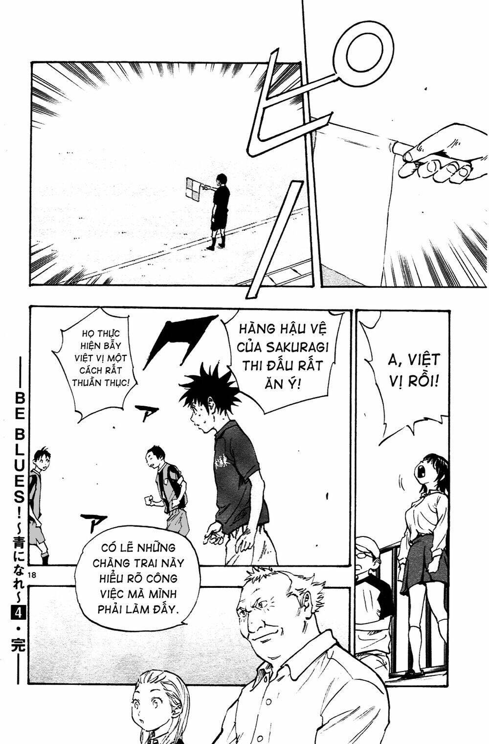 be blues! - ao ni nare chapter 37: Đừng sợ! - Next chapter 38: may mắn