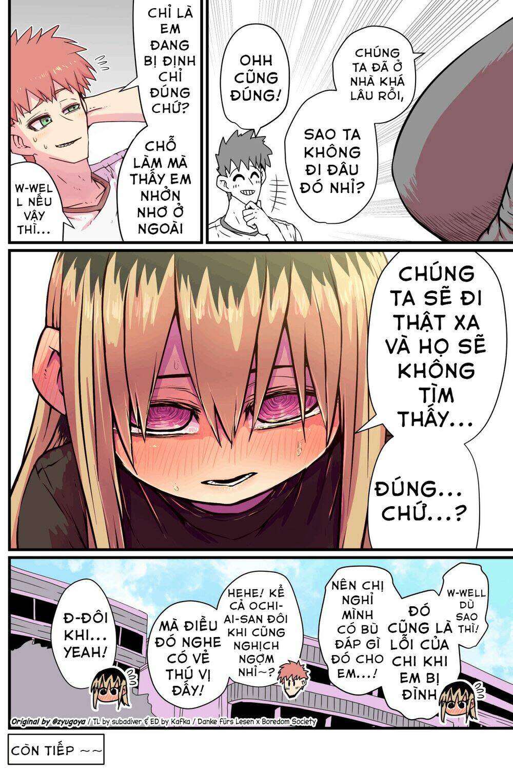 cô hàng xóm mít ướt chapter 13 - Trang 2