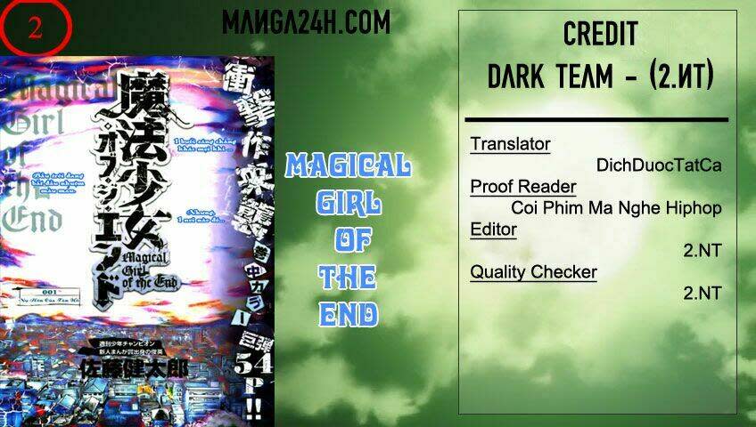 mahou shoujo of the end chương 2 - Next chương 3