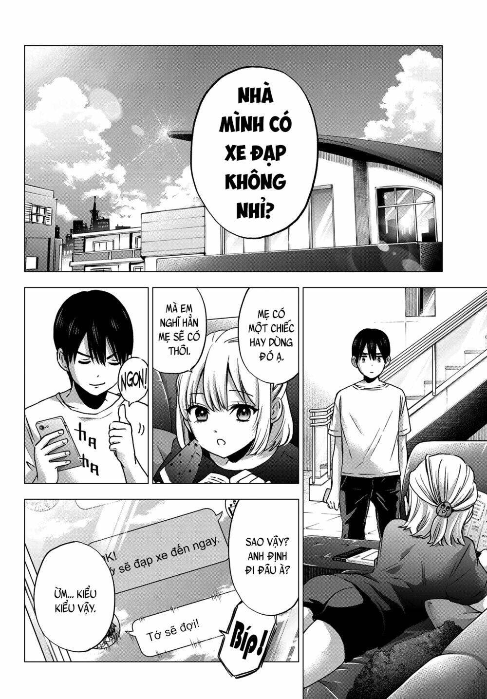 kakkou no iinazuke chapter 45: tôi muốn mau sớm thành người lớn! - Next Chapter 45