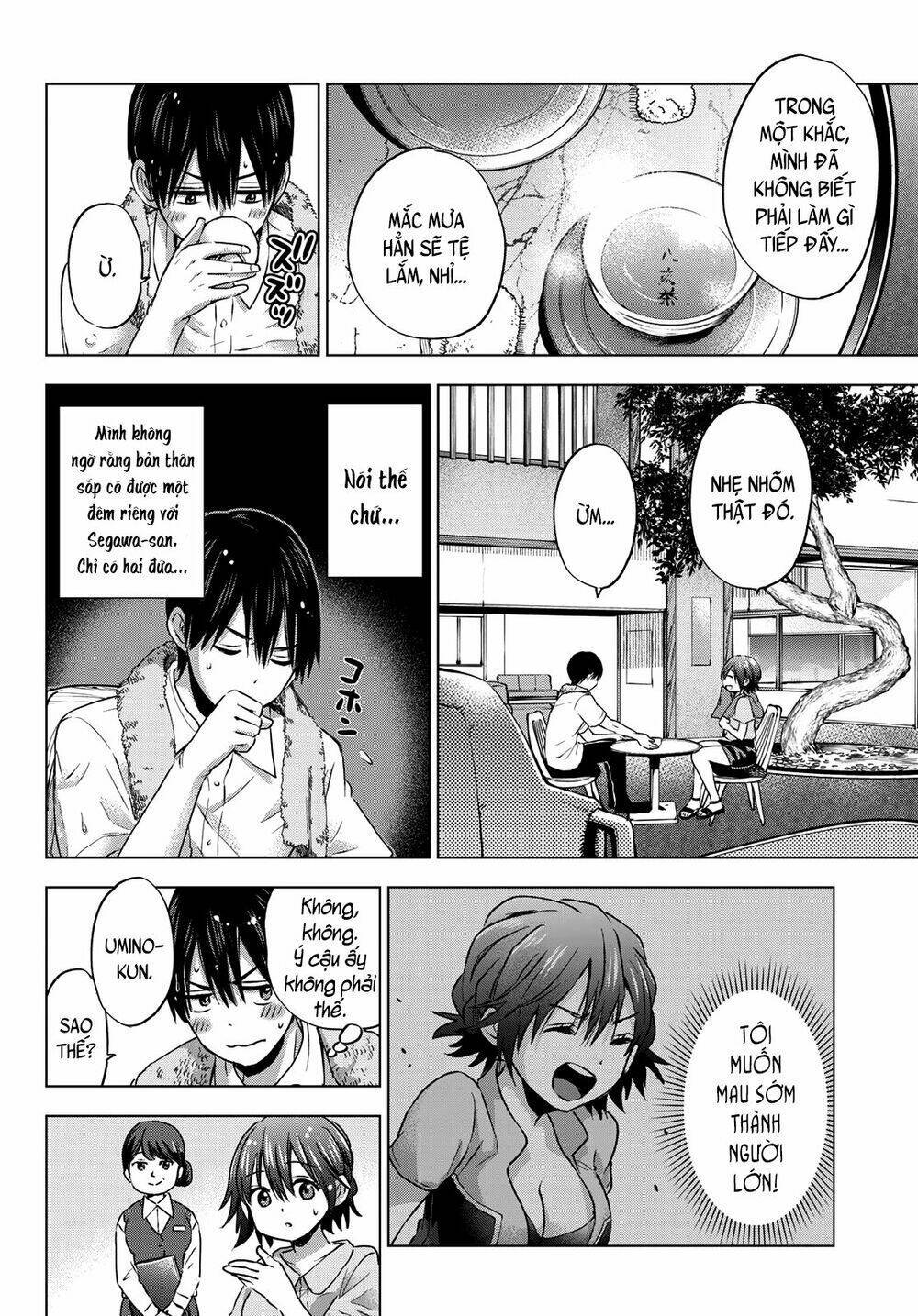 kakkou no iinazuke chapter 54: thế thì cậu thành đồng phạm rồi, umino-kun! - Next Chapter 54