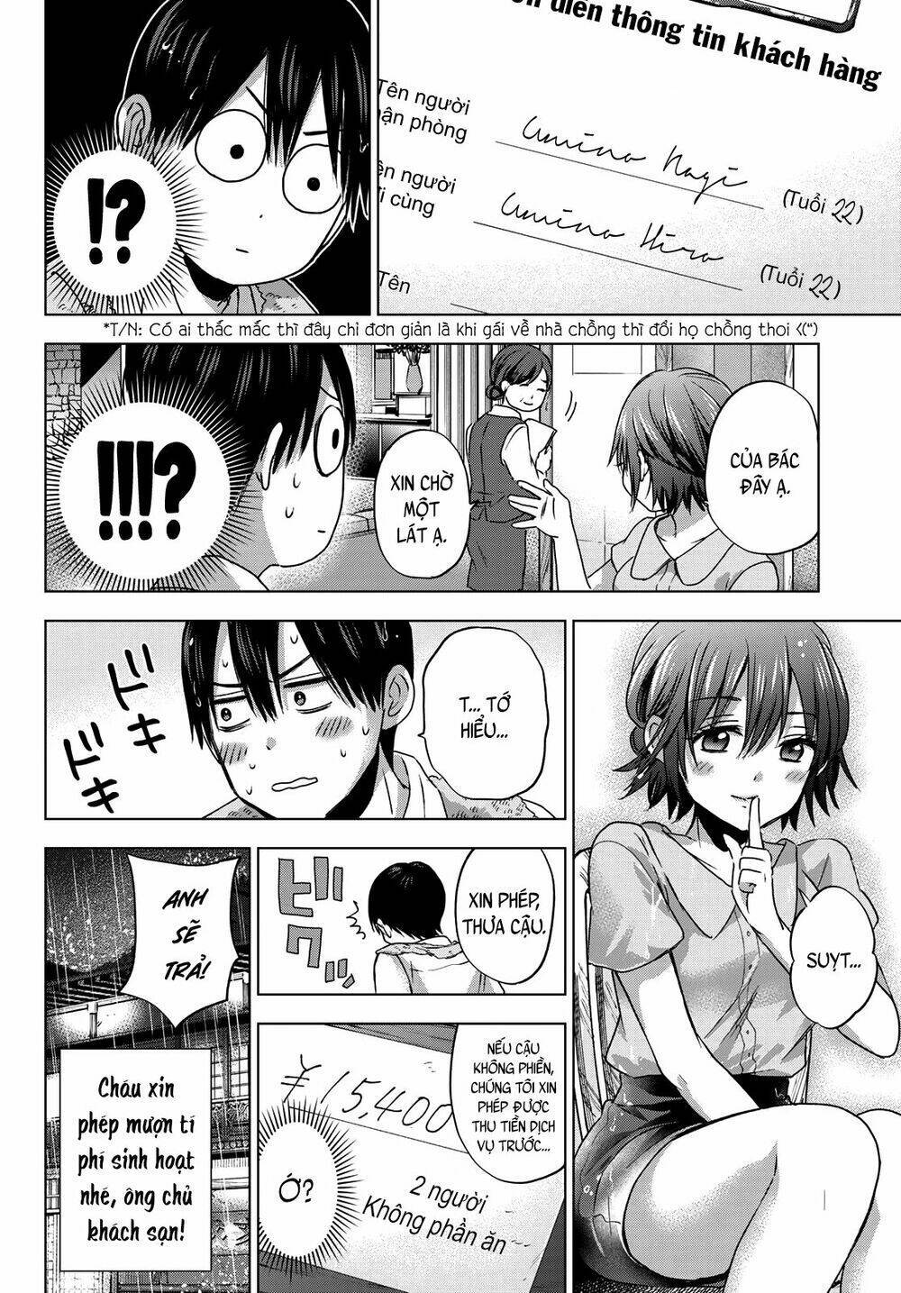 kakkou no iinazuke chapter 54: thế thì cậu thành đồng phạm rồi, umino-kun! - Next Chapter 54