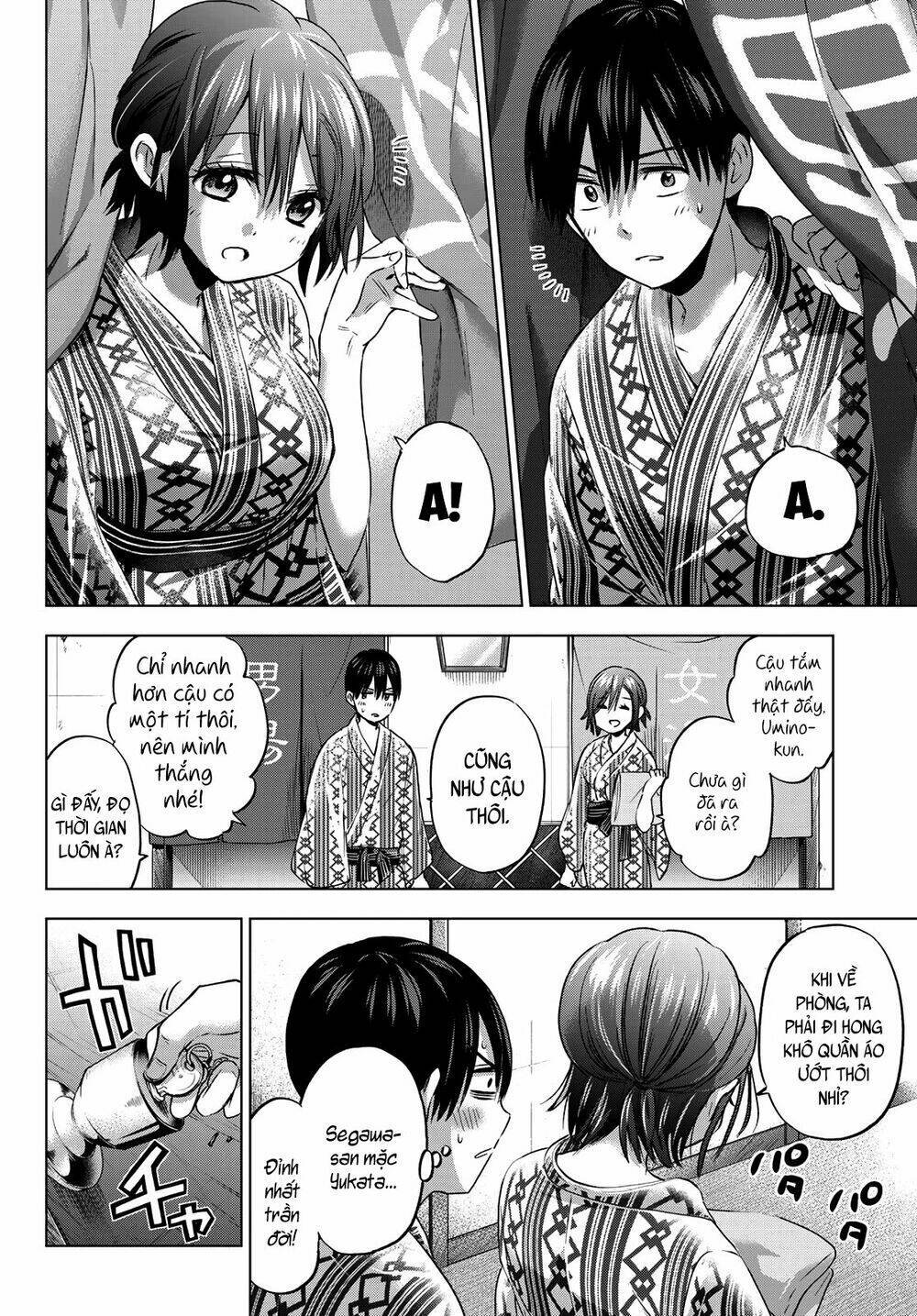 kakkou no iinazuke chapter 54: thế thì cậu thành đồng phạm rồi, umino-kun! - Next Chapter 54