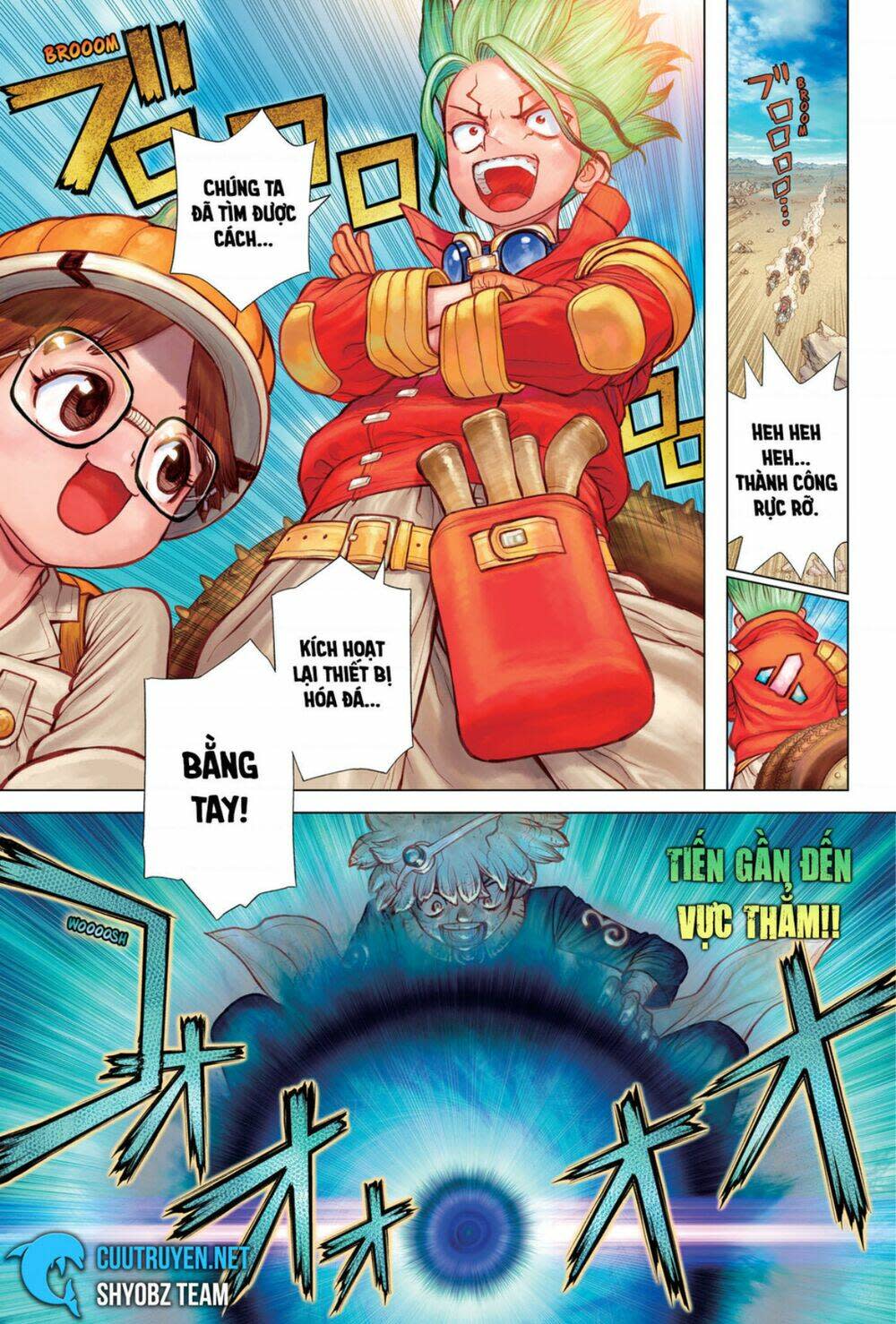 dr.stone - hồi sinh thế giới chapter 178 - Trang 2