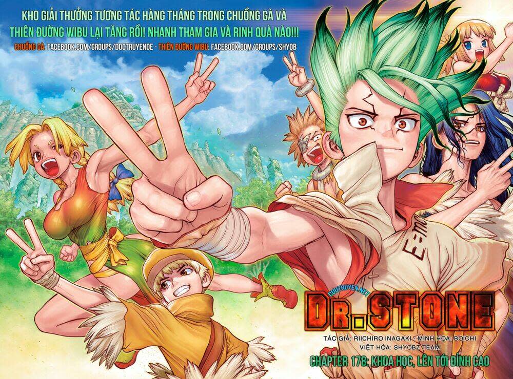 dr.stone - hồi sinh thế giới chapter 178 - Trang 2