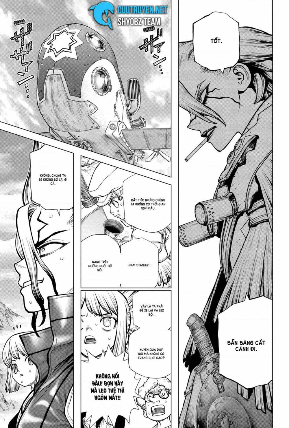 dr.stone - hồi sinh thế giới chapter 178 - Trang 2