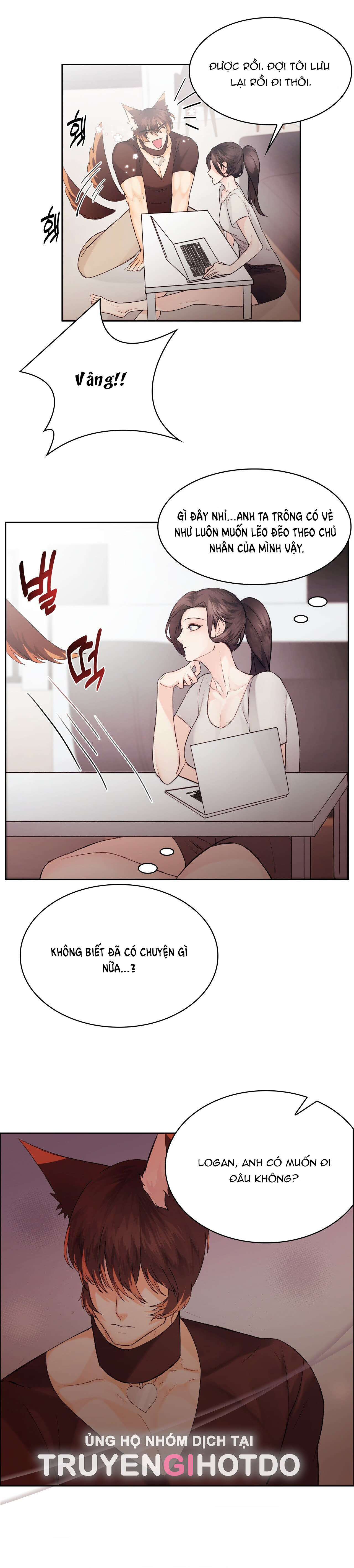 [18+] cún con của chủ nhân Chap 4 - Next 4.1