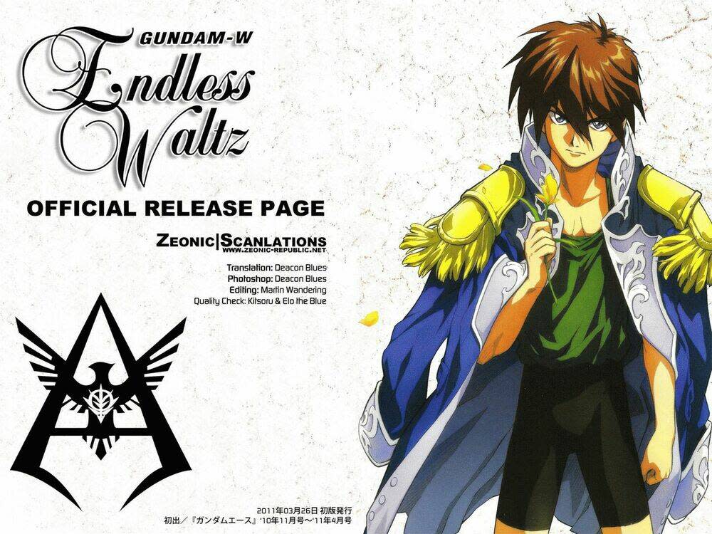 New Mobile Report Gundam Wing Endless Waltz: The Glory Of Losers Chapter 3 - Next Chapter 4