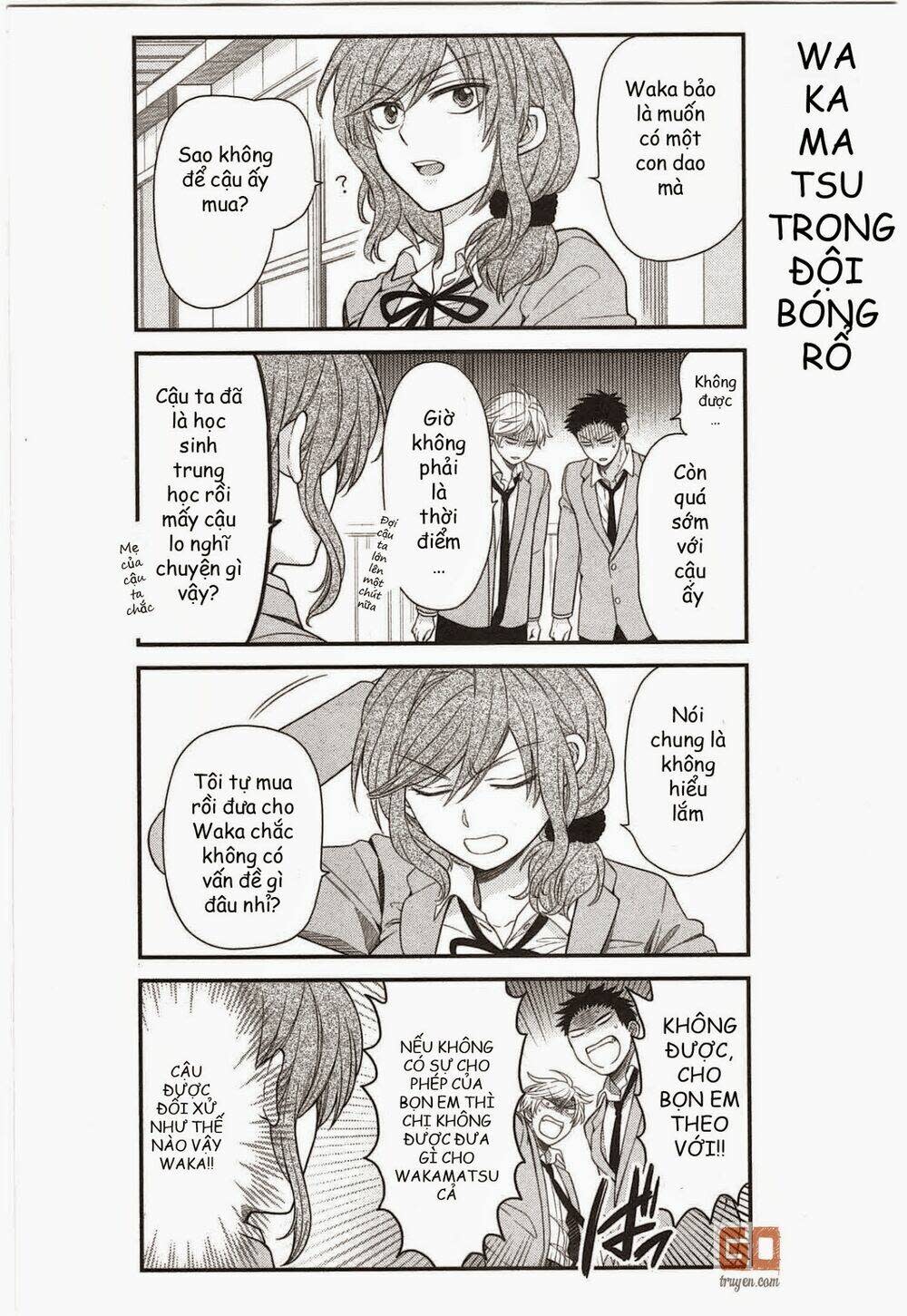 Gekkan Shojo Nozaki-Kun Chapter 29 - Trang 2