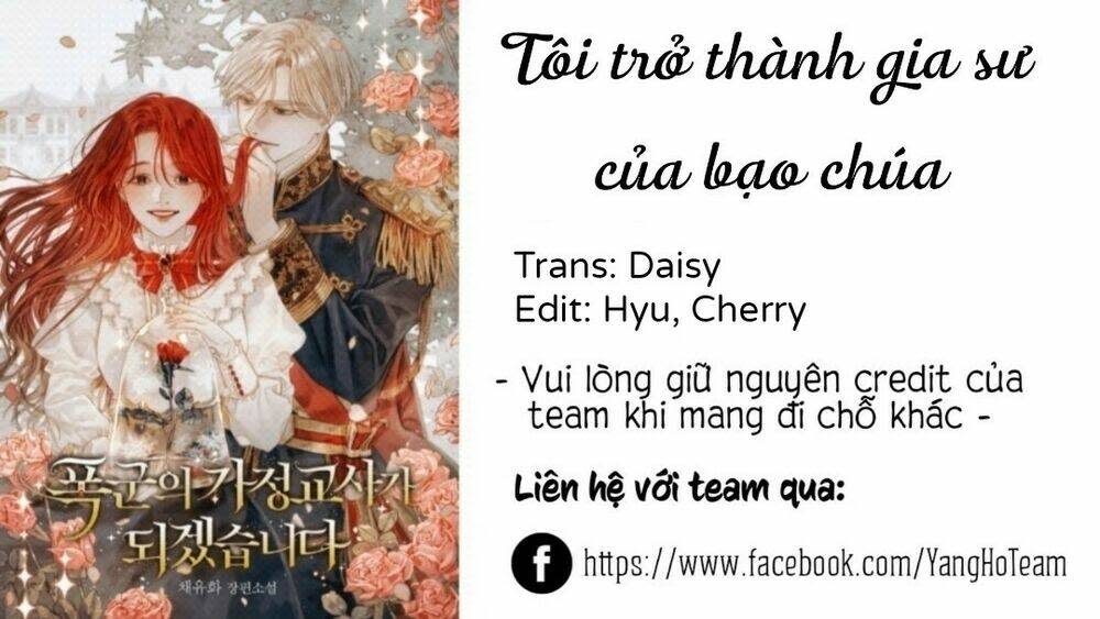 Tôi Trở Thành Gia Sư Của Tên Bạo Chúa Chapter 1.2 - Next Chapter 1.3