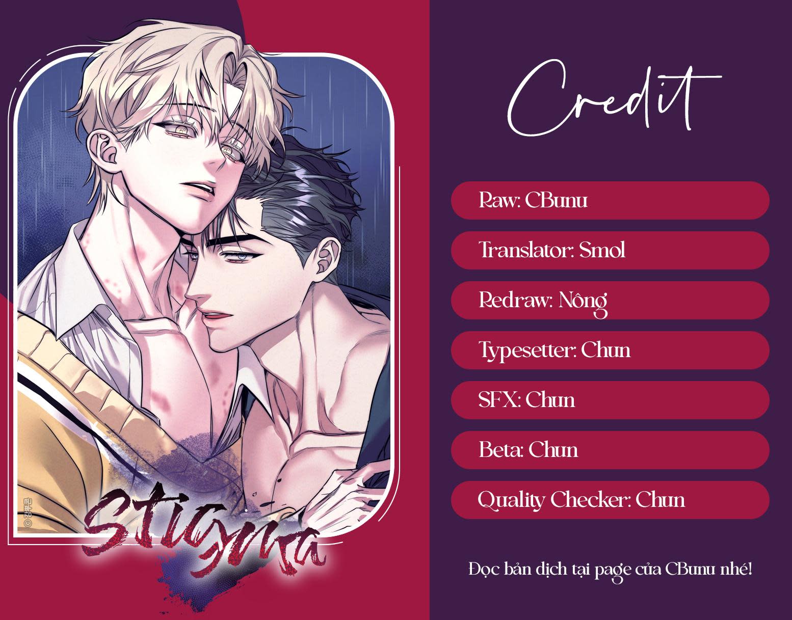 (CBunu) Stigma Chapter 5 - Next Chapter 6 H+