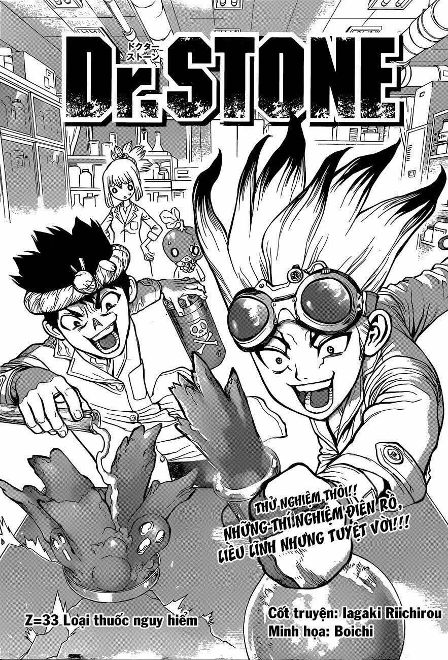 dr.stone - hồi sinh thế giới chapter 33 - Trang 2