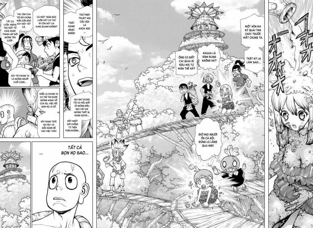 dr.stone - hồi sinh thế giới chapter 140: những phi công của thế giới mới. - Trang 2