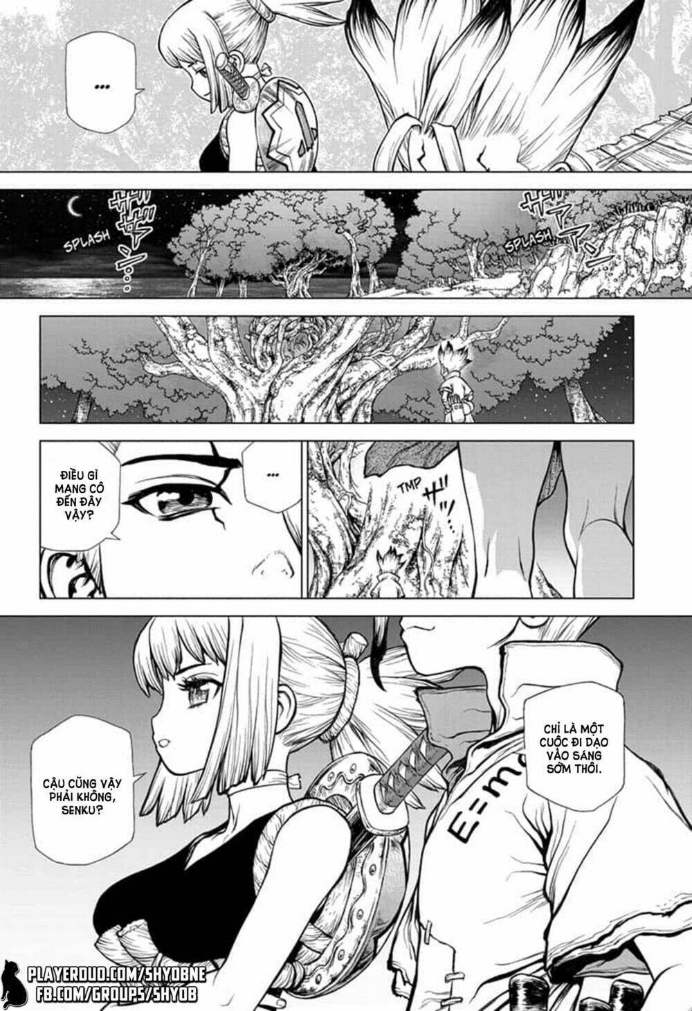 dr.stone - hồi sinh thế giới chapter 140: những phi công của thế giới mới. - Trang 2