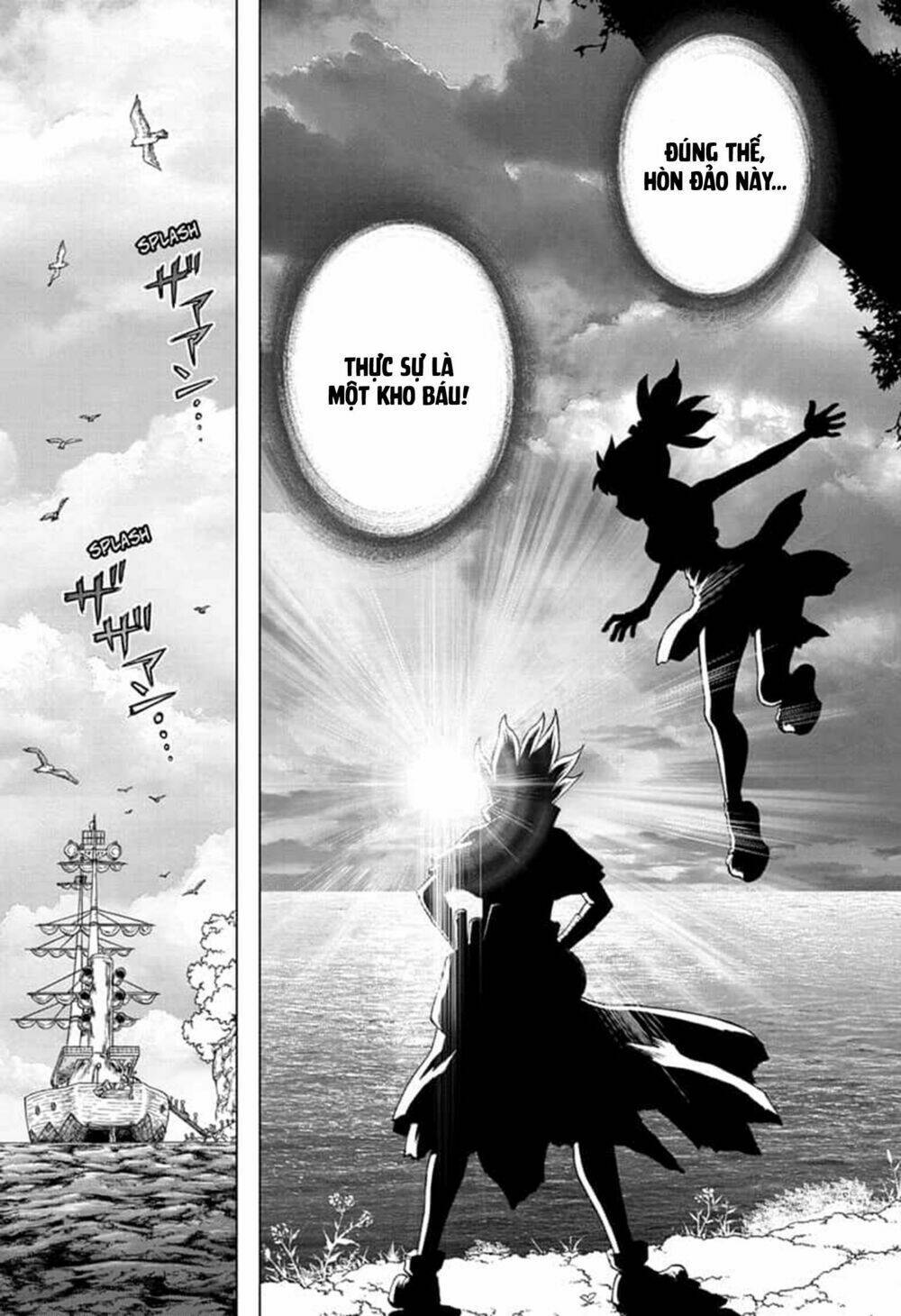 dr.stone - hồi sinh thế giới chapter 140: những phi công của thế giới mới. - Trang 2