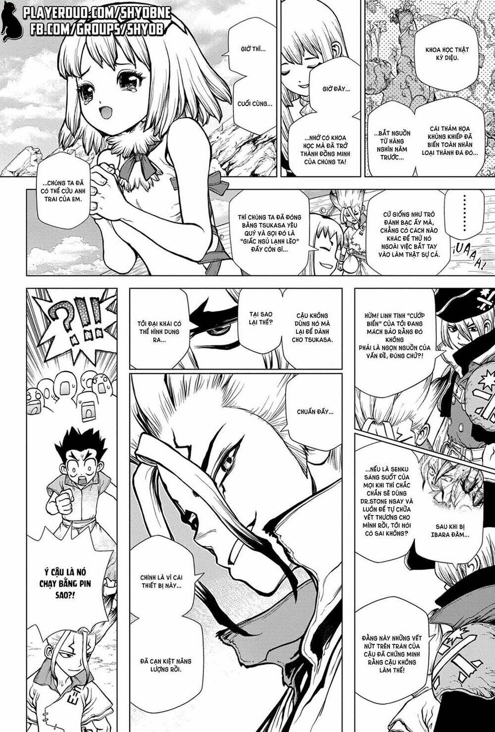 dr.stone - hồi sinh thế giới chapter 141 - Trang 2