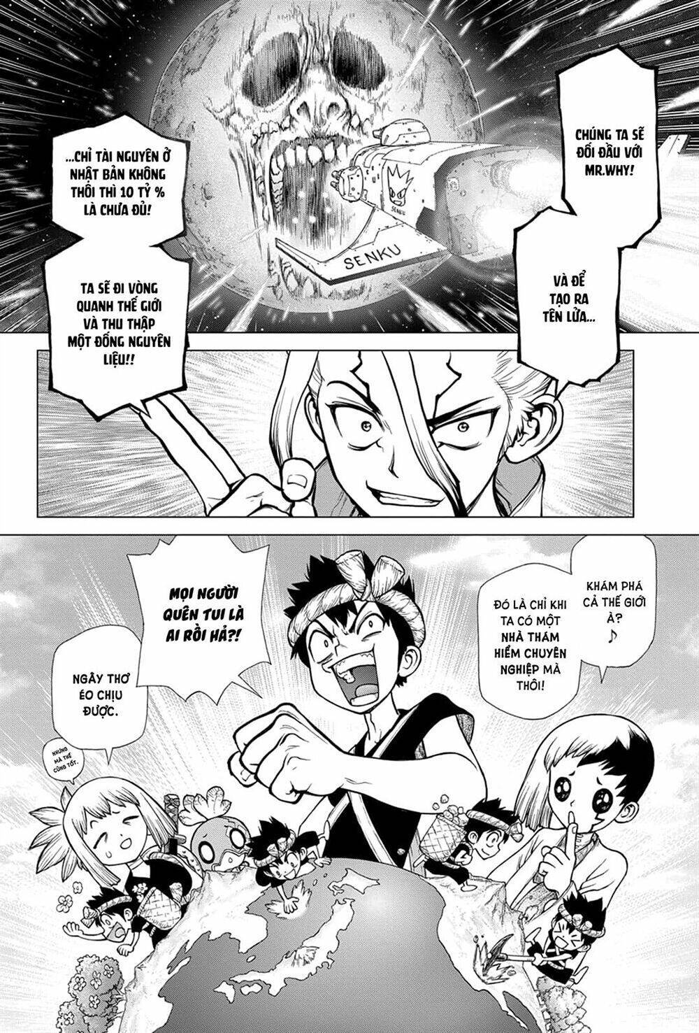 dr.stone - hồi sinh thế giới chapter 142 - Trang 2