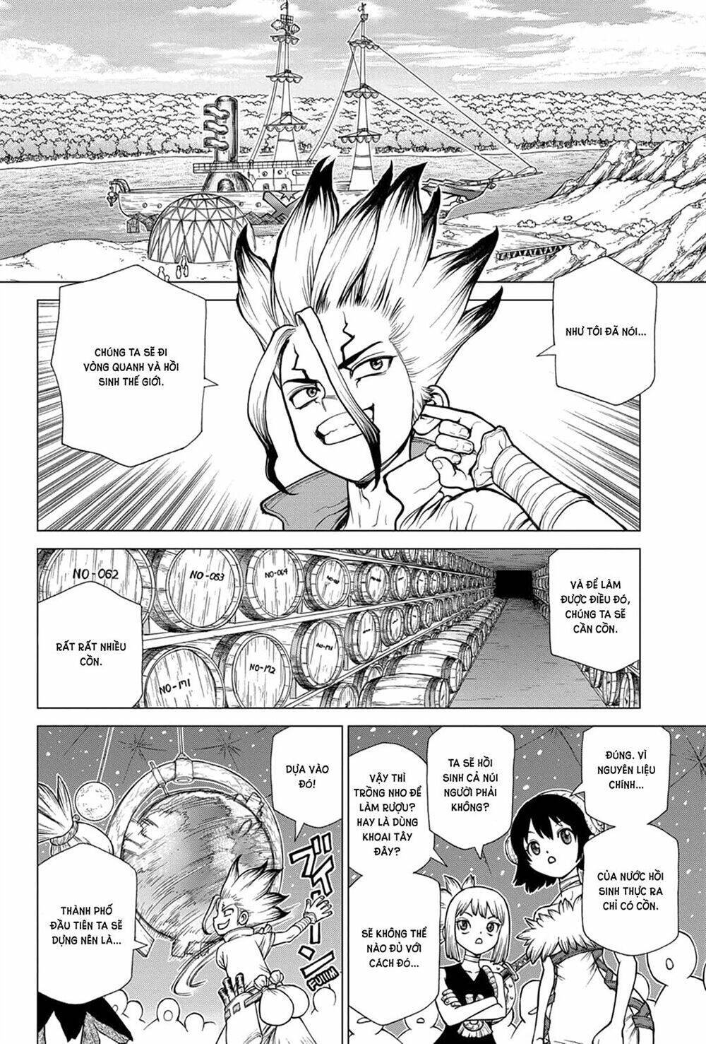 dr.stone - hồi sinh thế giới chapter 142 - Trang 2