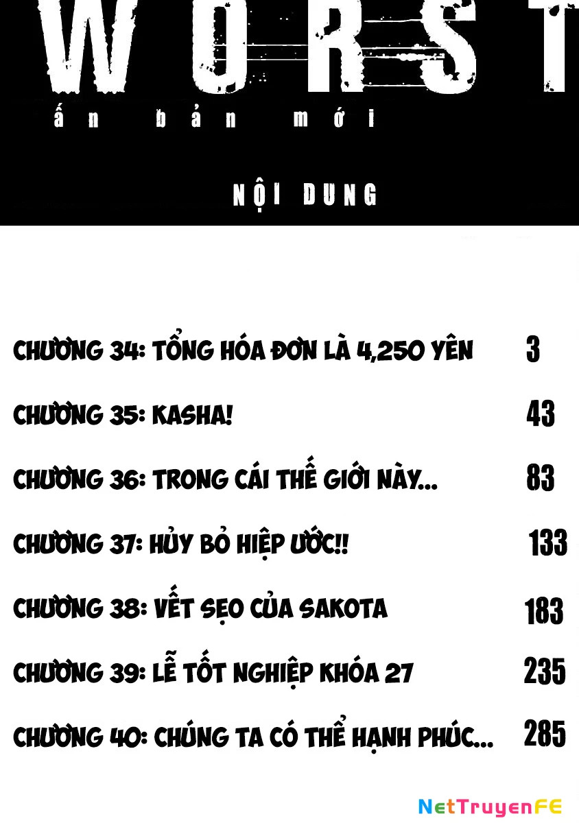 Worst Ấn Bản Mới Chapter 34 - Next Chapter 35