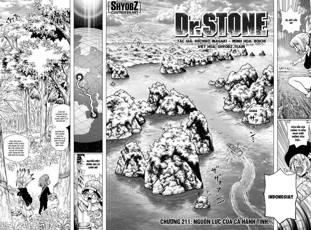 dr.stone - hồi sinh thế giới chapter 211 - Trang 2