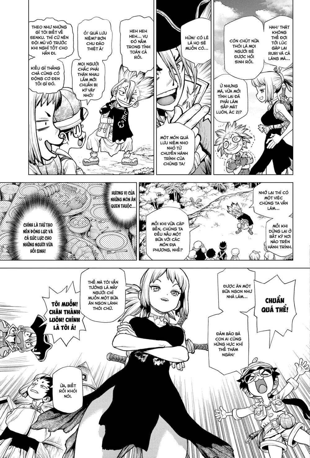 dr.stone - hồi sinh thế giới chapter 211 - Trang 2