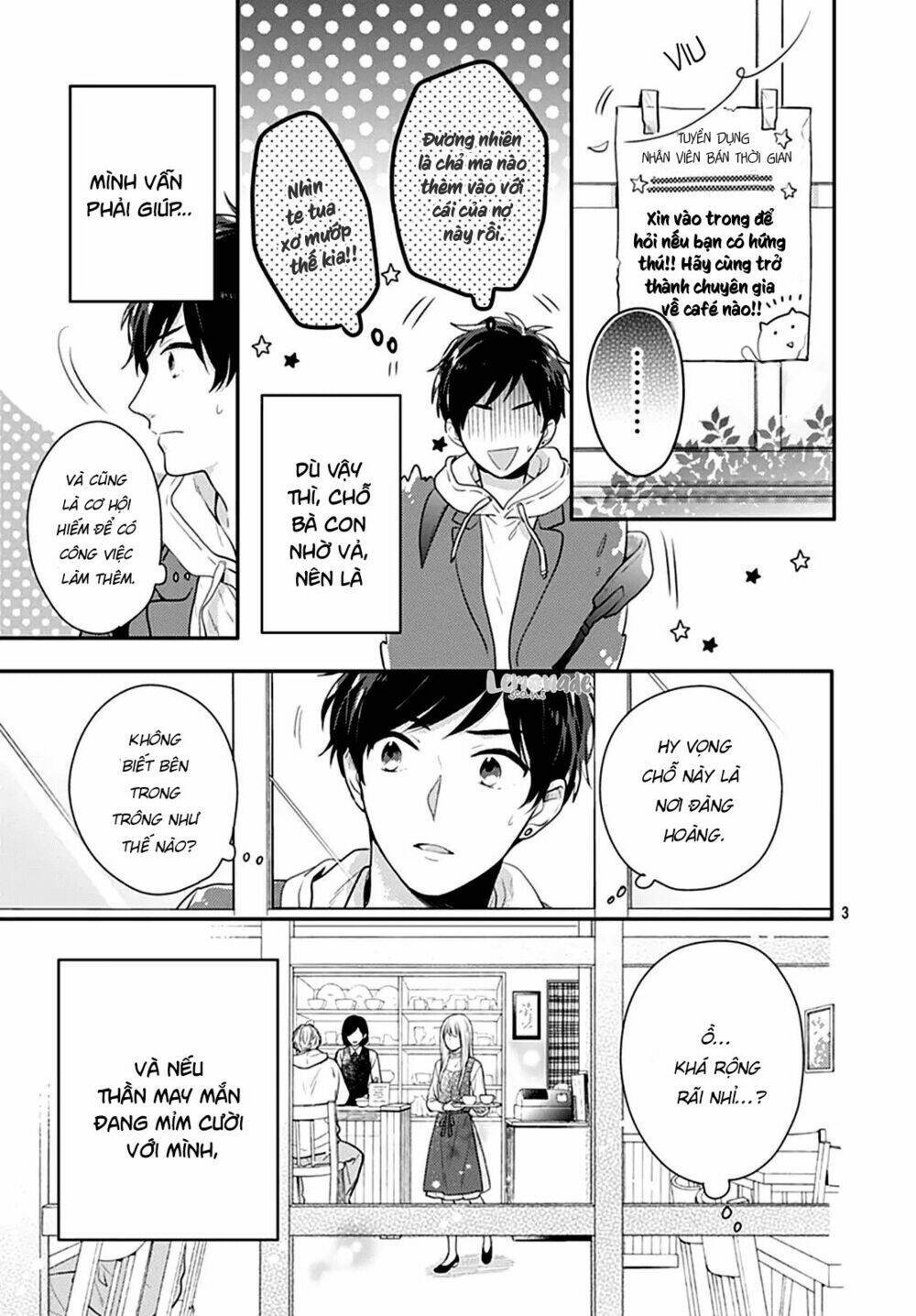 Soko No Koisuru Baitosho-Kun Chapter 1 - Trang 2