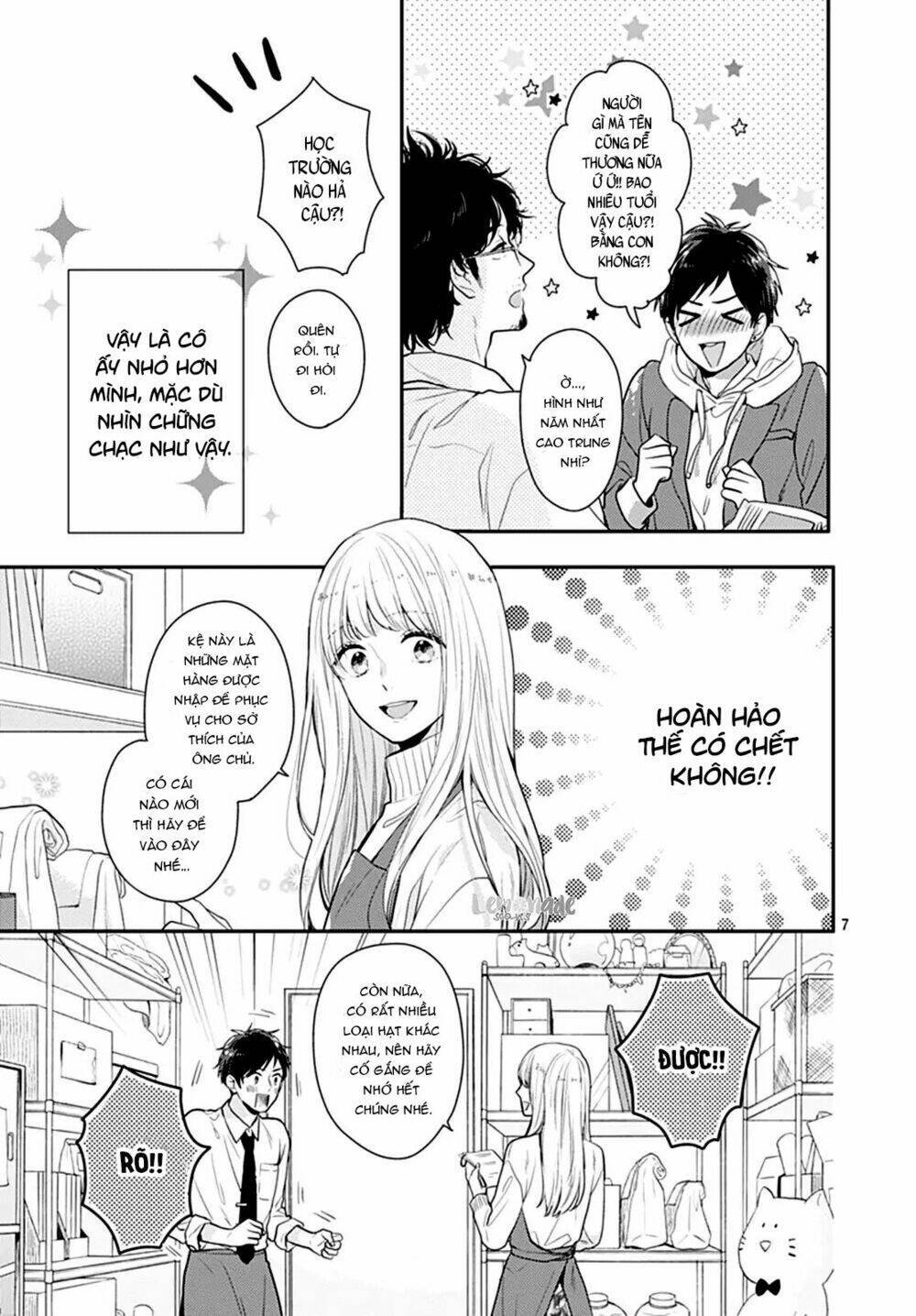 Soko No Koisuru Baitosho-Kun Chapter 1 - Trang 2